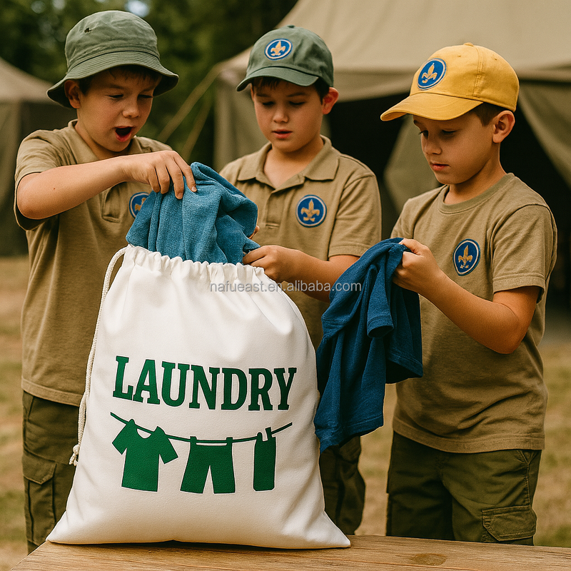 Drawstring Laundry Bag Supplier - Custom Large Washable