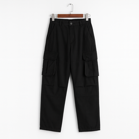Cargo Pants Factory - Men's with Multi-Pockets Drawstring