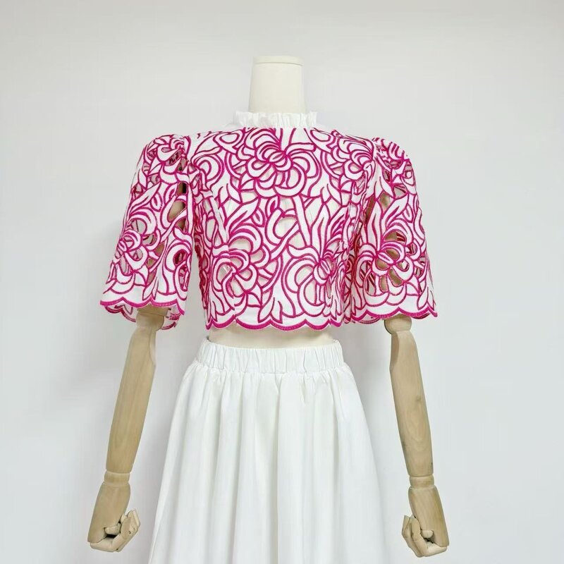 Spring Collection Dress Supplier - Large Skirt Puff Sleeve