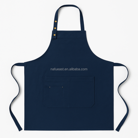 Adjustable Apron Factory - Grey Triple Snap Restaurant