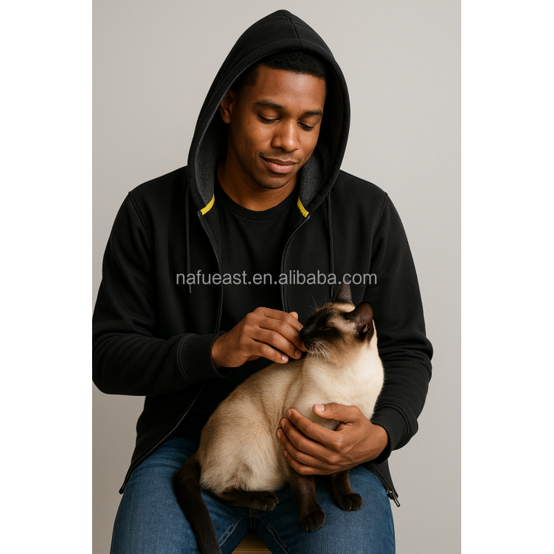 Pullover Hoodie Supplier - Custom 100% Polyester Winter