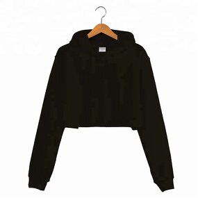 Crop Top Hoodie Factory - Women's Street Gym Spandex