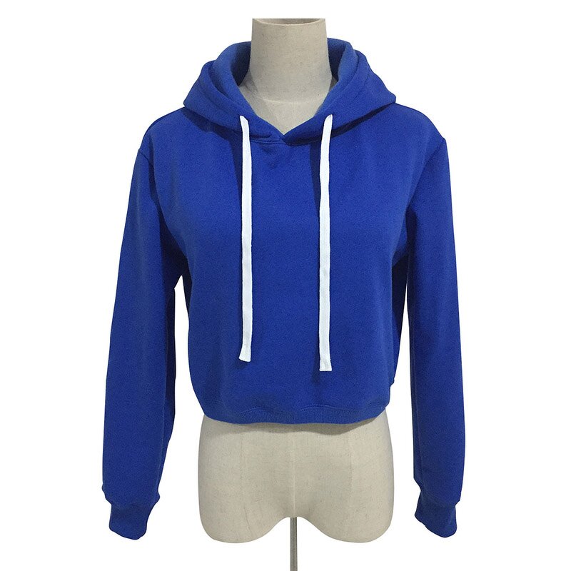 Crop Top Hoodie Factory - Women's Street Gym Spandex