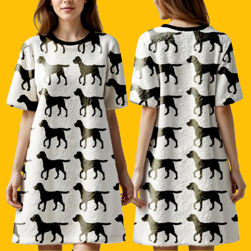 Fleece Night Dress Supplier - Lounge Wear Fleece Cats