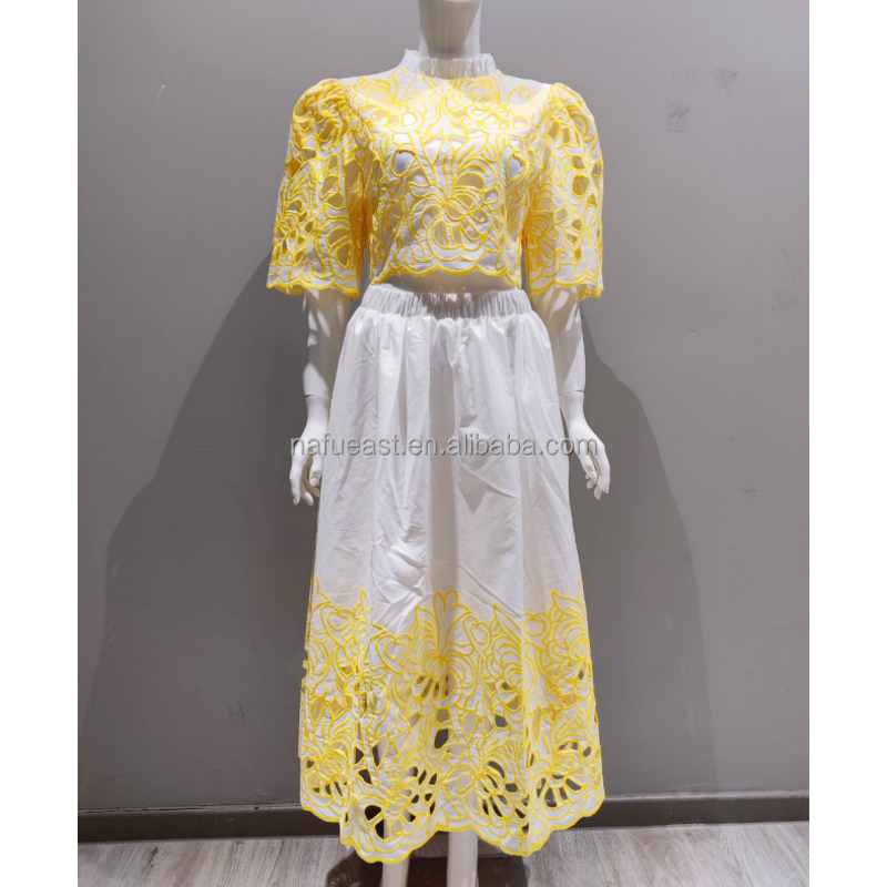 Spring Collection Dress Supplier - Large Skirt Puff Sleeve