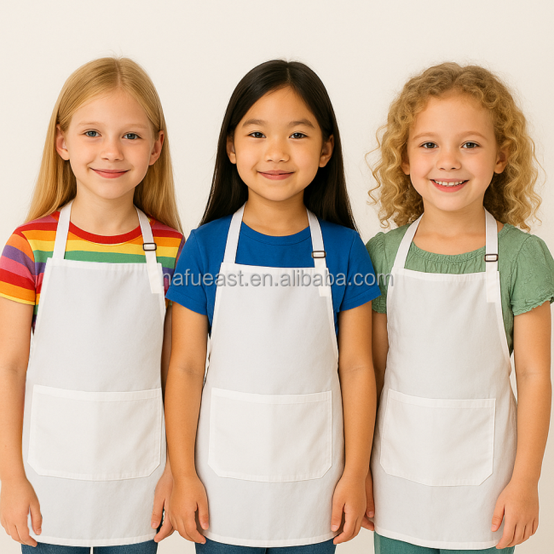 Chef Apron Manufacturer - Custom Printed Polyester with Pockets
