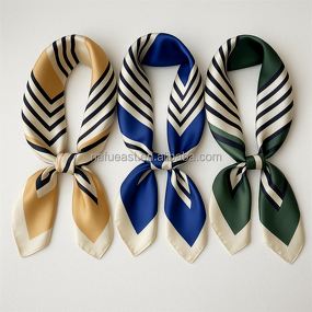 Polyester Shawl Manufacturer - Elegant 110x110cm Silklike