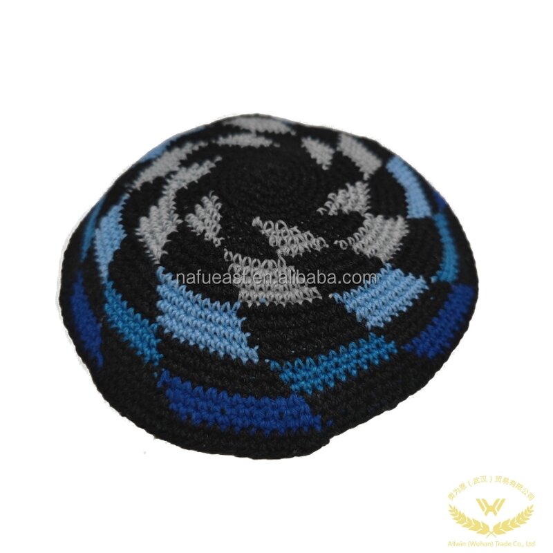 Satin Kippah Factory - Unisex One-Layer Printed Polyester