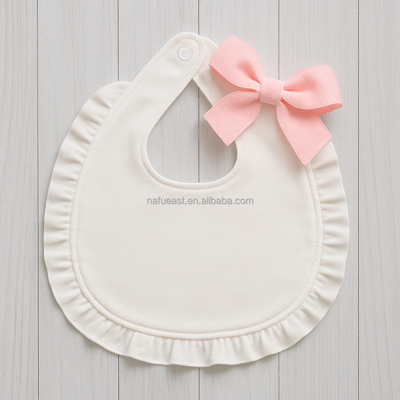 Ruffle Bib Supplier - Cotton Polyester for Sublimation DTF