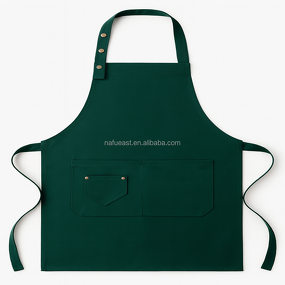Adjustable Apron Supplier - Black Triple Snap Restaurant