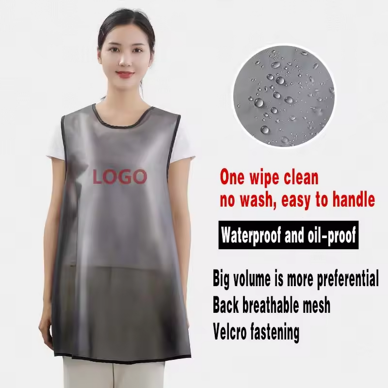 Waterproof TPU Apron Manufacturer - Oil Resistant for Summer Kitchen Hair Salon