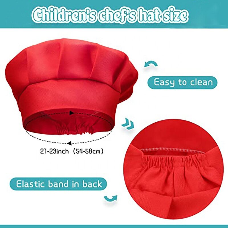 Cooking Apron Set Factory - Polyester with Pocket Cotton Children Painting Adjustable