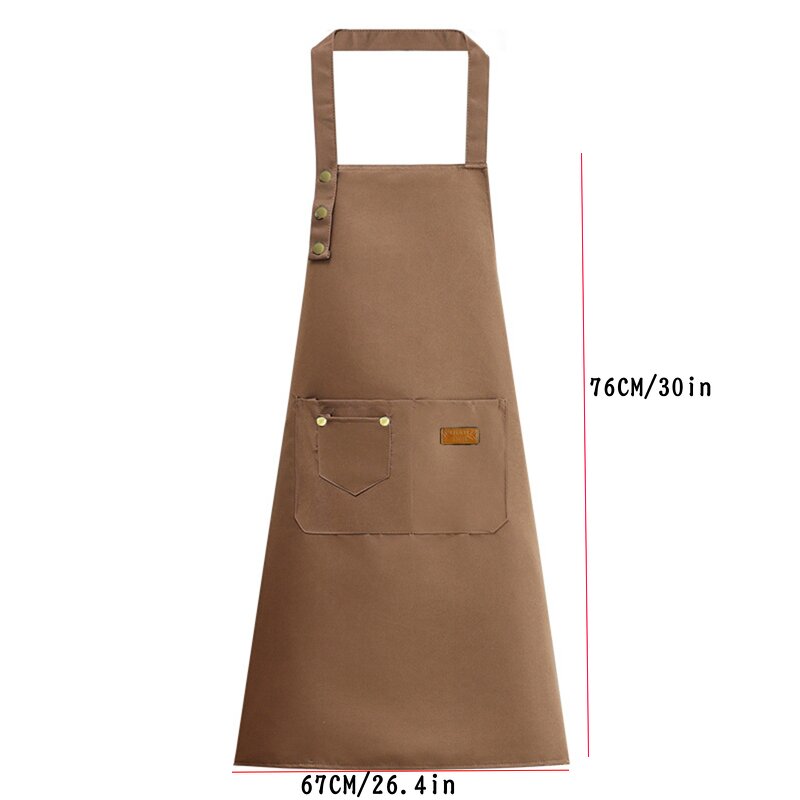 Polyester Neck Apron Factory - Adjustable Kitchen Home Cooking BBQ Restaurant