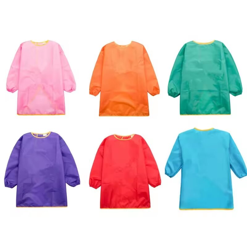 Kids Painting Apron Factory - Custom Personalized School Cute Mini Cotton Canvas