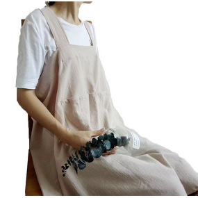 Cotton Hemp Apron Supplier - Euro-american Flower Kitchen Beauty Nail Gardening