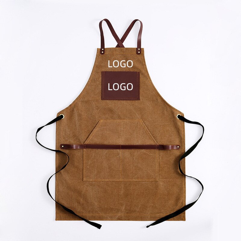 Canvas Apron Manufacturer - Customized Logo Thick Anti Stain Wear Resistant