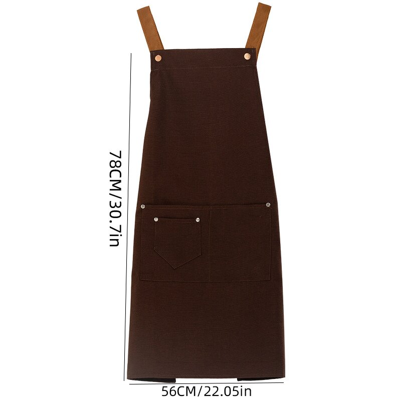Waterproof Apron Manufacturer - Personalized Logo Adjustable H Shaped Strap