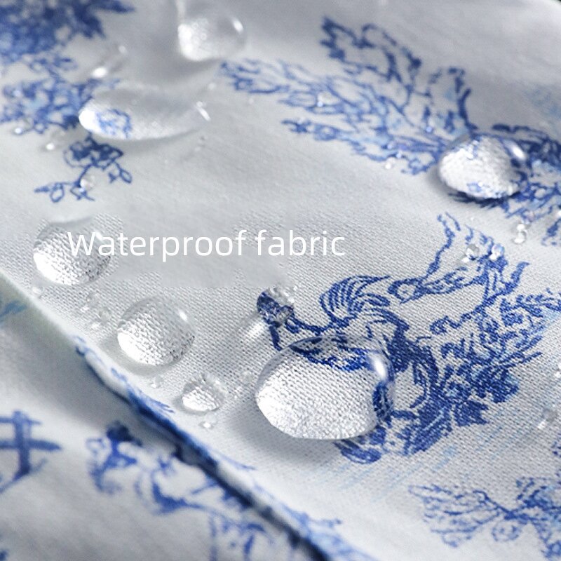 Digital Printed Apron Manufacturer - New Cotton Women's Garden Florist Waterproof