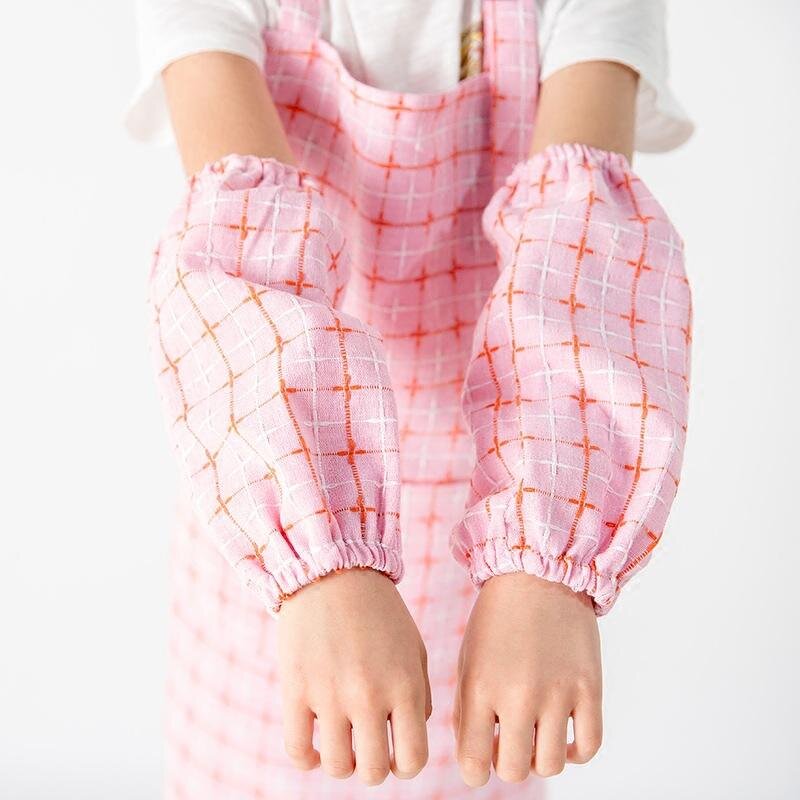 Kids Apron Set Manufacturer - Polyester Household Cute Custom Printed Kitchen Cooking