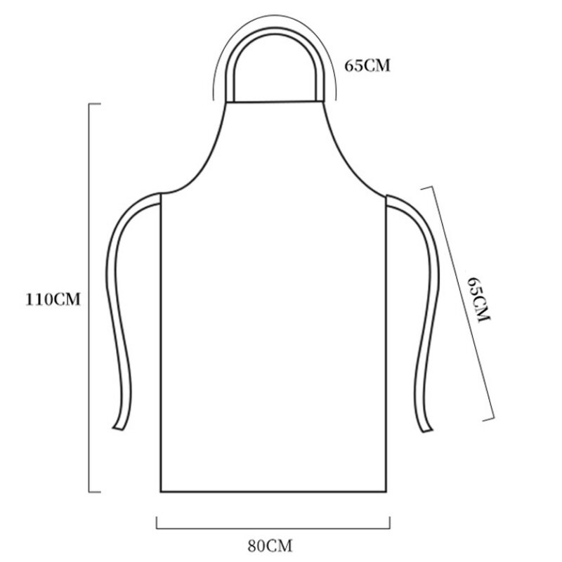 PVC Apron Manufacturer - Waterproof Adjustable Belt Kitchen Dining Car Wash