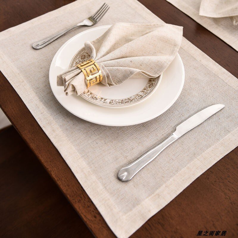 Linen Napkins Supplier - High Quality Wedding Banquets Family Drawstring Perforated