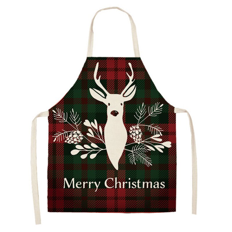 Kids Christmas Apron Factory - Cheap Bulk Christmas Couple Red Santa Custom Logo