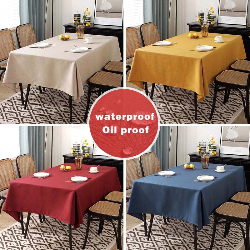 Crochet Table Runner Supplier - American Pastoral Rectangular Polyester-cotton Linen