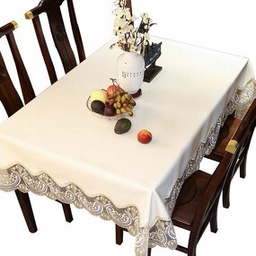 Tarpaulin Tablecloth Manufacturer - Nordic Waterproof Oil-proof Polyester Custom High-end