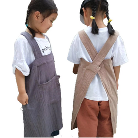 Baby Kids Bib Apron Supplier - Customized Long Sleeve Polyester Waterproof Sublimation