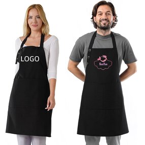 Waterproof Polyester Apron Factory - Adjustable Neck Suitable for Painters Home