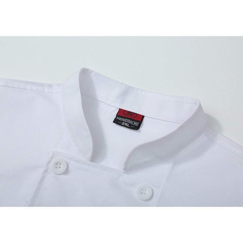 Waiter Chef Jacket Factory - Cotton Custom logo Long Solid Color Unisex Classic