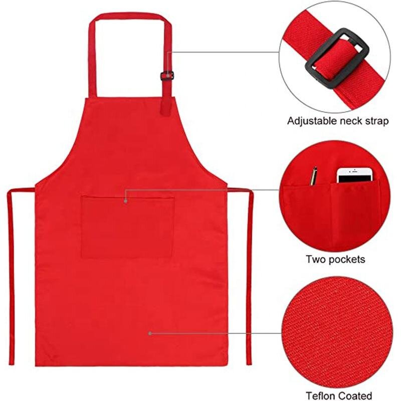 Kids Apron Set Supplier - Polyester Home Cute Custom Printed Kitchen Adjustable Straps