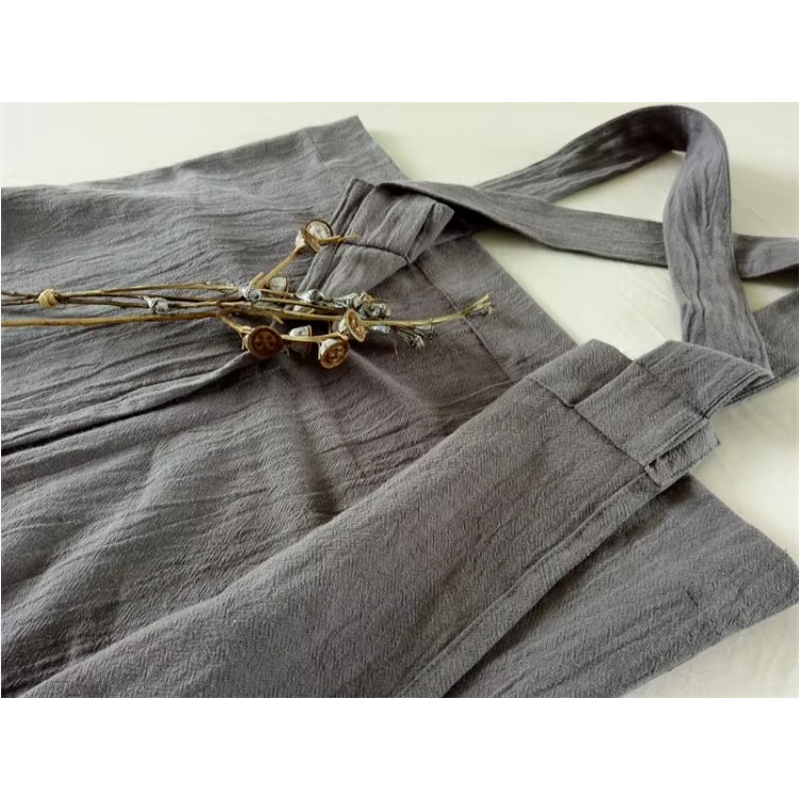 Cotton Hemp Apron Supplier - Euro-american Flower Kitchen Beauty Nail Gardening