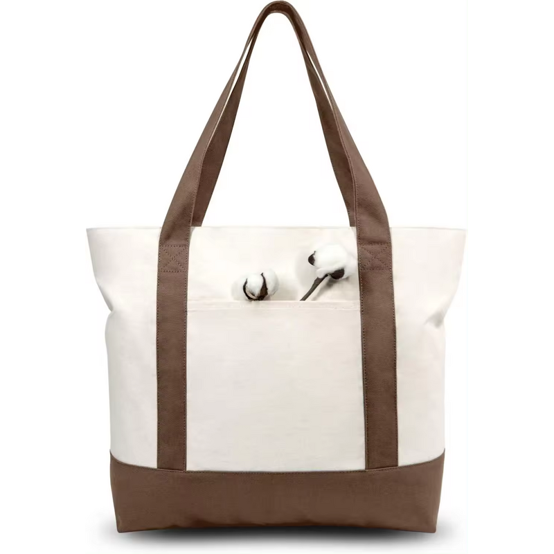 Shopping Bags Supplier - Cheap Promotion Printing Color Logo Canvas Tote Bags