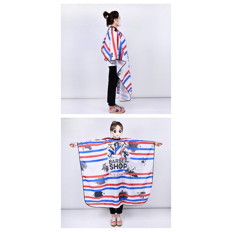 Salon Cape Manufacturer - Hot Sell Custom Hair Cutting Designer Gown Cape