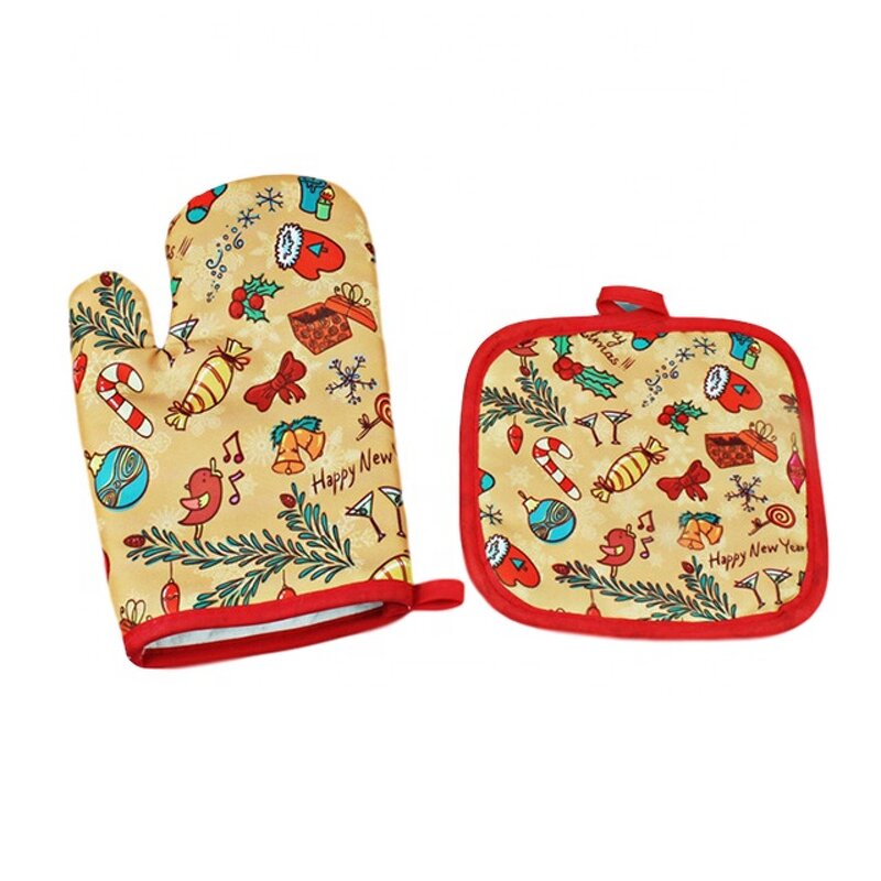 Sublimation Blank Mitt Factory - Cotton High Temperature Oven Mitt and Pot Holder