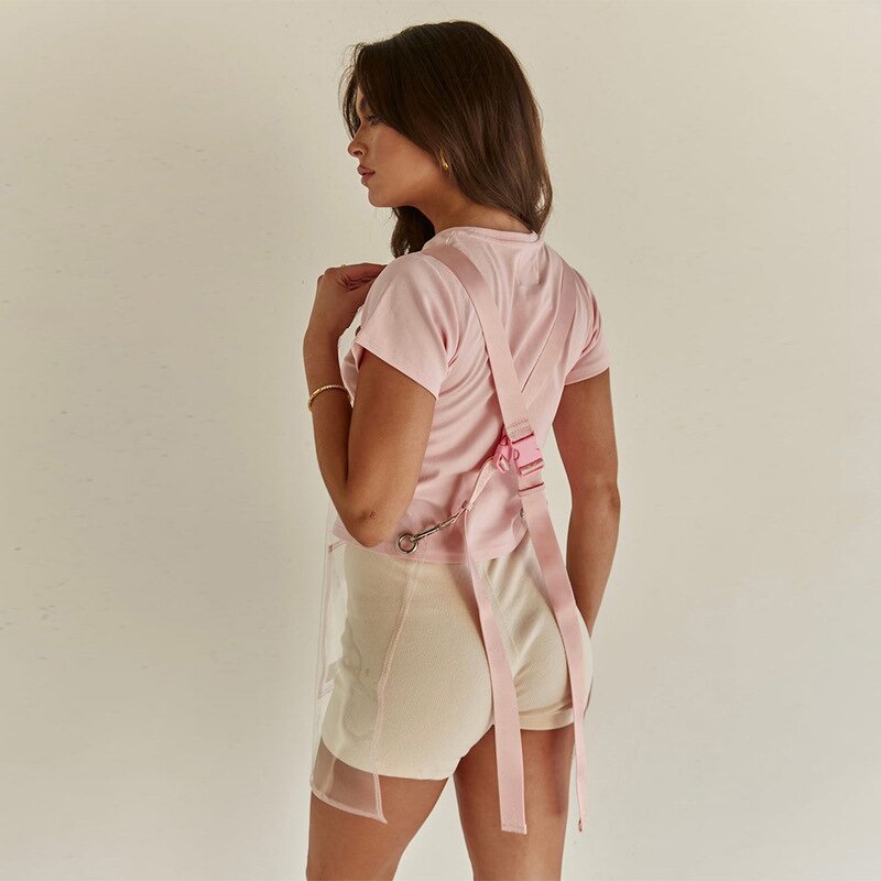 TPU Waterproof Apron Factory - New Oil Proof Transparent Creative Beauty Salon