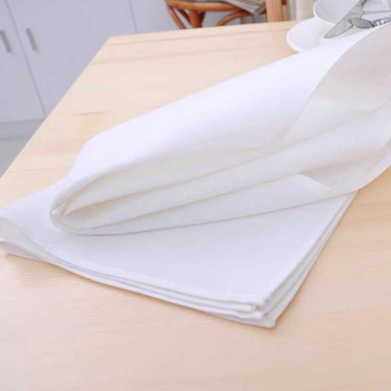 Linen Napkins Supplier - High Quality Wedding Banquets Family Drawstring Perforated