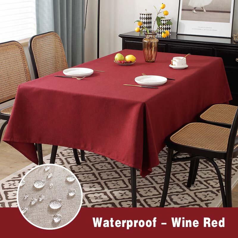 Crochet Table Runner Supplier - American Pastoral Rectangular Polyester-cotton Linen