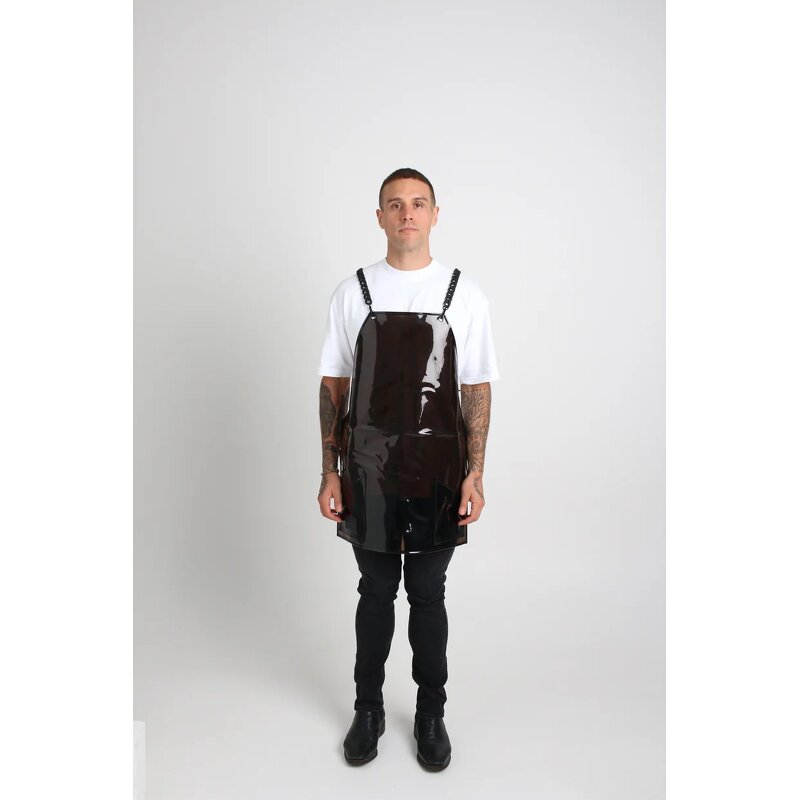 TPU Apron Manufacturer - 5MM Thickness Pink Waterproof Large Pockets Hairdresser