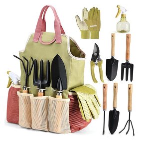 Horticultural Tools Set Factory - Combination Scissors Gift Set of 9 Outdoor Bag