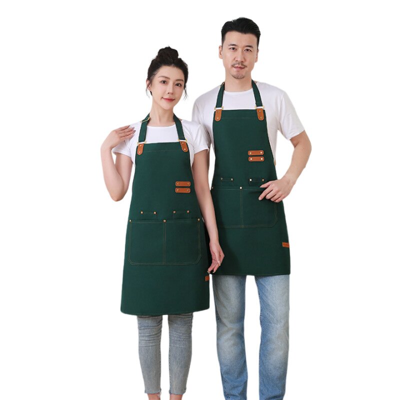 Oil-Resistant Kitchen Apron Factory - Simple High-Grade Waistcoat New Home Use