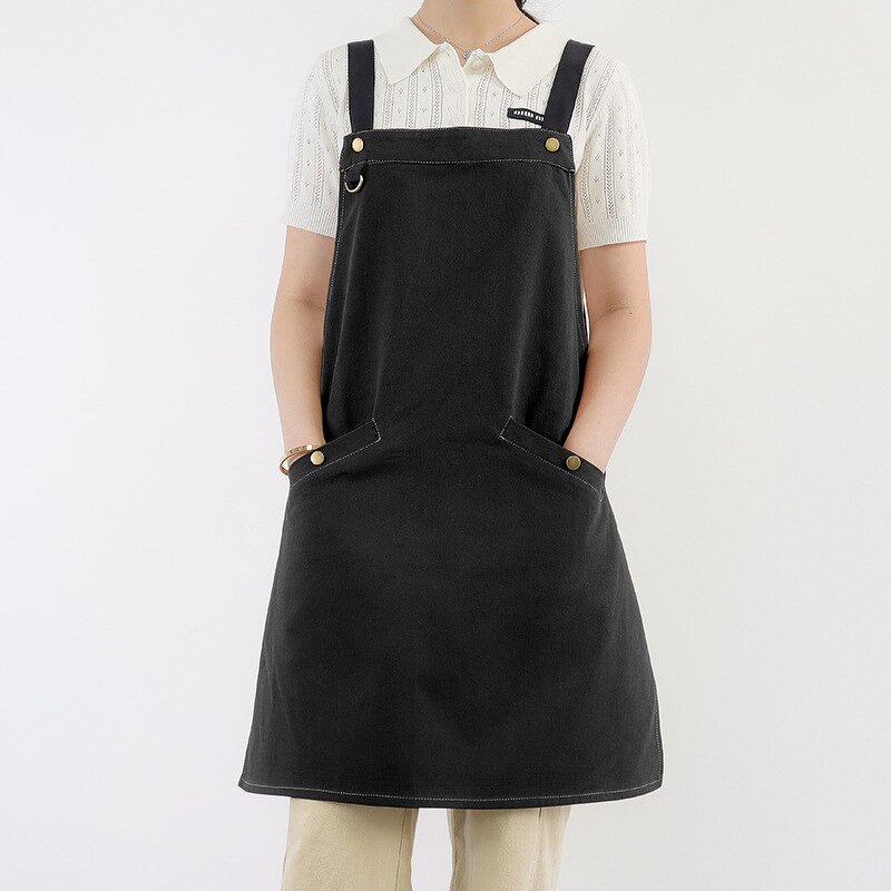 Cotton Aprons Supplier - Comfortable for Women Custom Logo Kitchen Restaurants