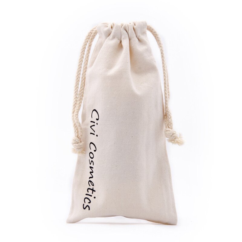 Canvas Storage Bag Factory - Large Pocket Drawstring Eco Friendly Shopping Gift