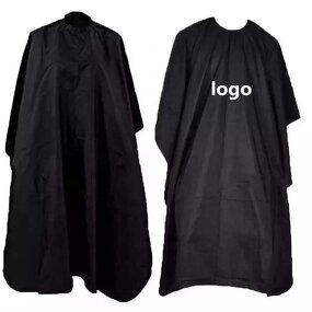 Barber Cape Supplier - Custom Logo Nylon Hair Styling Cape for Women Men