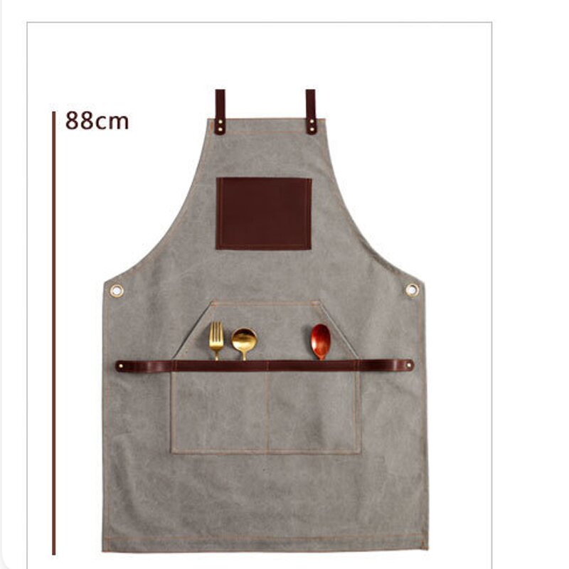 Canvas Apron Manufacturer - Customized Logo Thick Anti Stain Wear Resistant