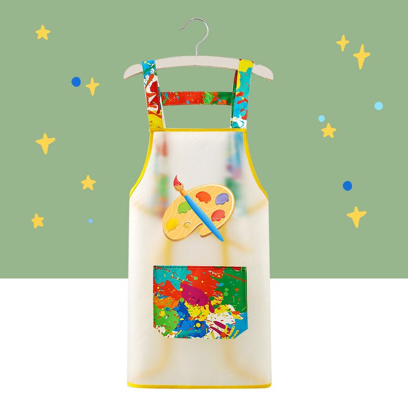Children's Cotton Apron Manufacturer - Fashion Cotton Linen Kindergarten Painting Ceramic