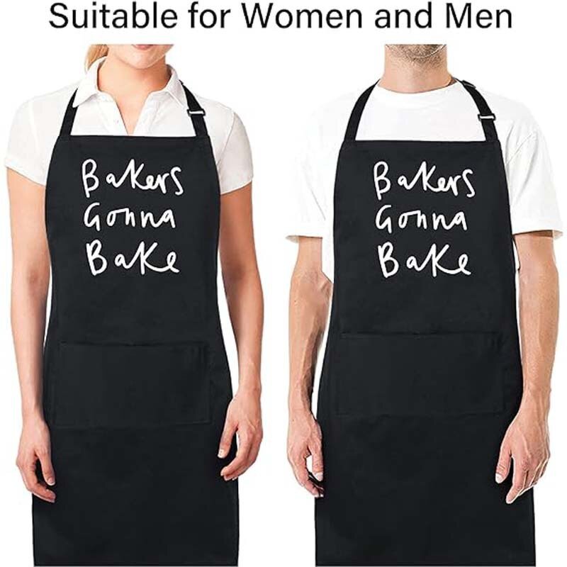 Black Cooking Apron Supplier - Adjustable Kitchen Polyester Household Barista