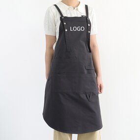 Kitchen Apron Supplier - Custom logo Women Waterproof Grill With Pockets Waiter