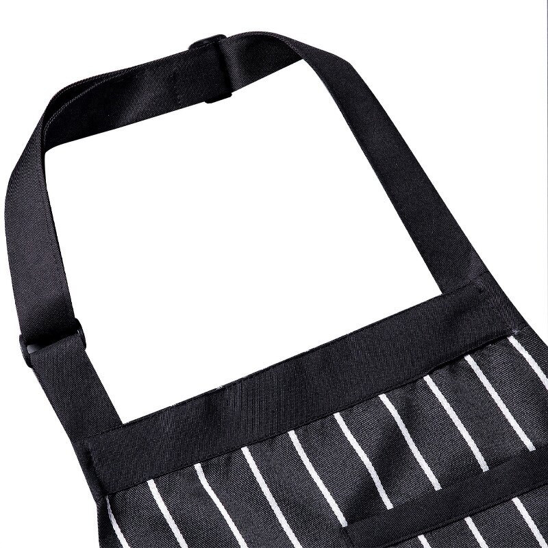 Polyester Cotton Apron Manufacturer - New Striped Adjustable Halter Home Kitchen